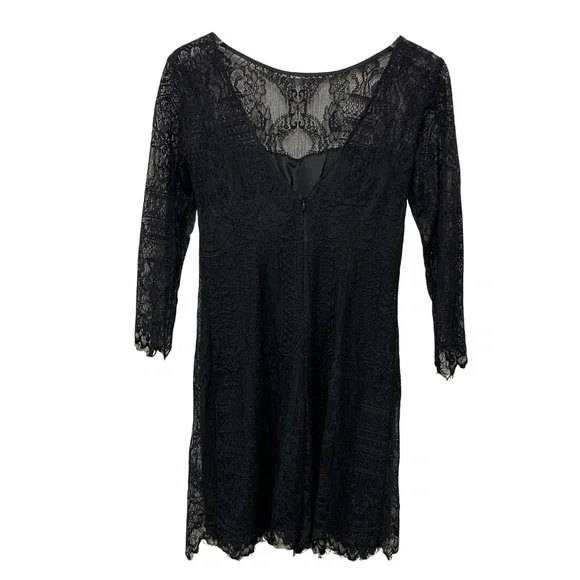 BB Dakota Everton Lace Dress Size 4 Party Cocktail - Picture 3 of 7